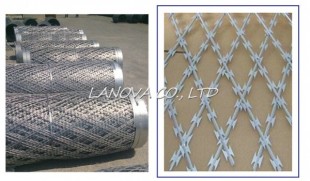 WELDED RAZOR WIRE PANEL, MF-0027