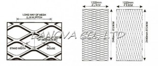 EXPANDED METAL MESH, MN-0014